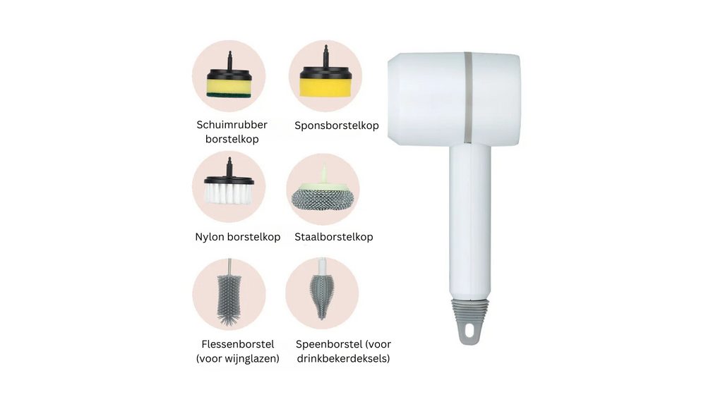 Multifuctionele Schoonmaakborstel